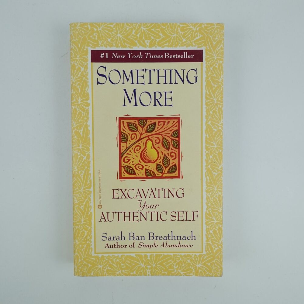 Something More Sarah Ban Breathnach 2000 Paperback Self-Help Spirituality Warner